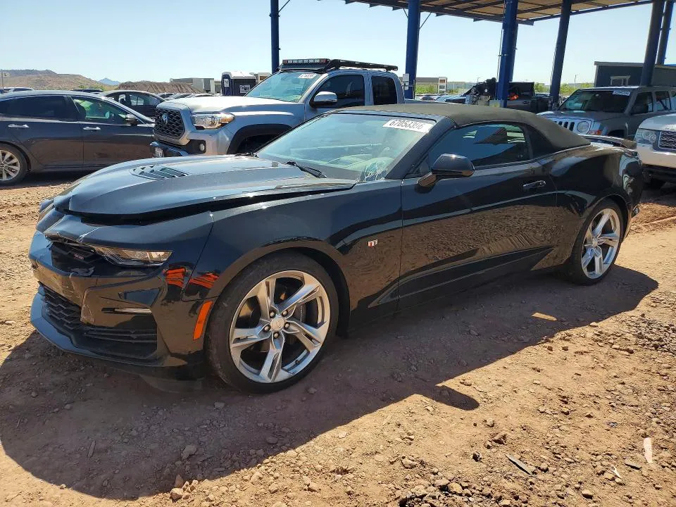 2019 Chevrolet Camaro VIN 1G1FH3D72K0144317 фото 1