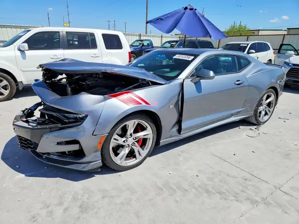1G1FE1R78K0145154 — 2019 Chevrolet Camaro, Передняя часть (Front End), фото до ремонта
