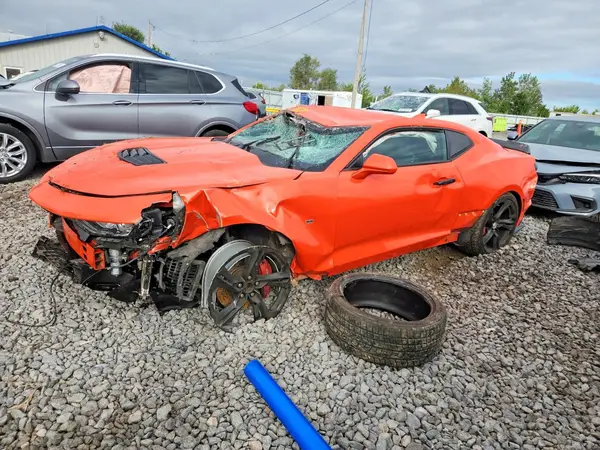 1G1FH1R71K0106011 — 2019 Chevrolet Camaro, Опрокидывание (Rollover), фото до ремонта