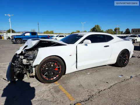 1G1FH1R71K0122810 — 2019 Chevrolet Camaro, Передняя часть, фото до ремонта