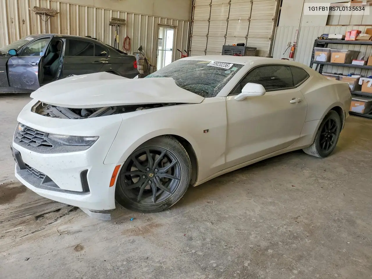 2020 Chevrolet Camaro Ls VIN 1G1FB1RS7L0135634 фото 1