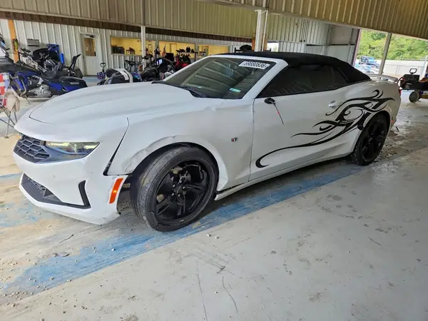 1G1FB3DS4M0101073 — 2021 Chevrolet Camaro, Передняя часть (Front End), фото до ремонта