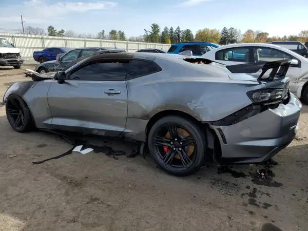 1G1FJ1R69M0136243 — 2021 Chevrolet Camaro, фото 2 с аукциона Copart 02.10.2026, Пожар двигателя
