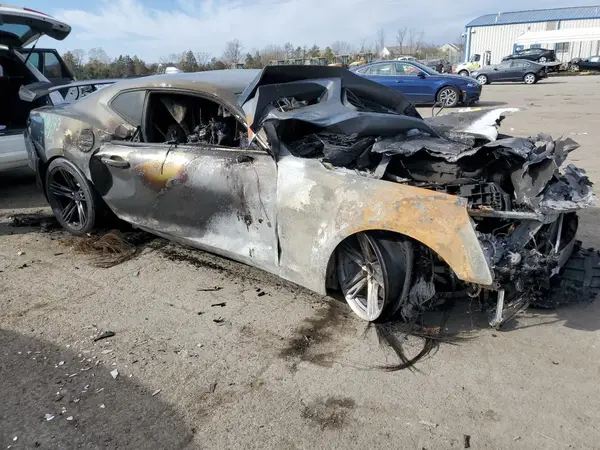 1G1FJ1R69M0136243 — 2021 Chevrolet Camaro, фото 4 с аукциона Copart 02.10.2026, Пожар двигателя