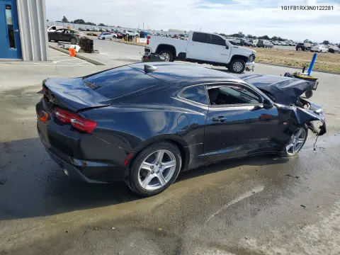 2022 Chevrolet Camaro Ls VIN 1G1FB1RX3N0122281 фото 3