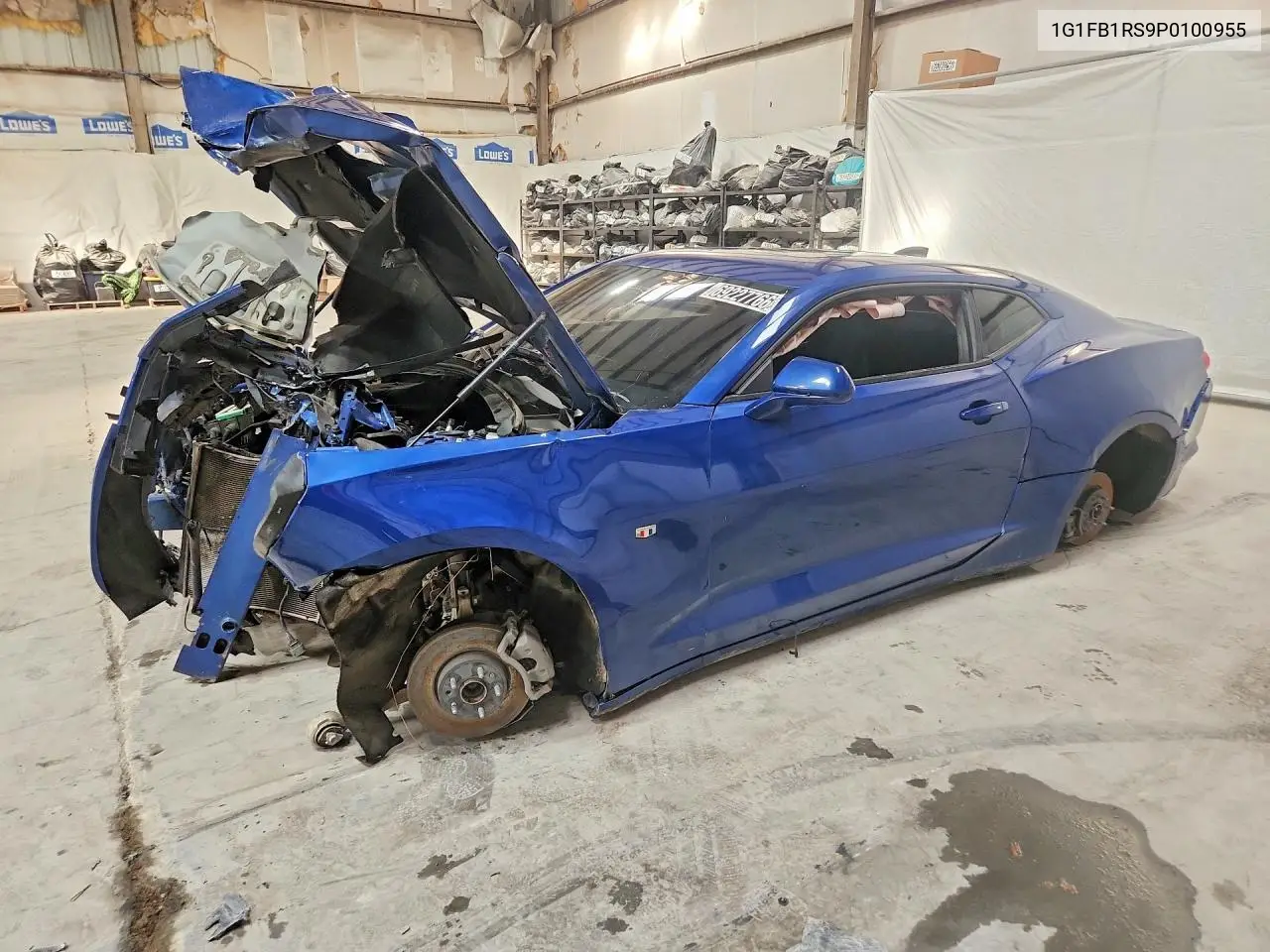 1G1FB1RS9P0100955 Chevrolet Camaro 2023 — повреждение Передняя часть, фото до ремонта