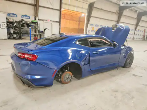 1G1FB1RS9P0100955 — 2023 Chevrolet Camaro, фото 3 с аукциона Copart 15.10.2026, Передняя часть