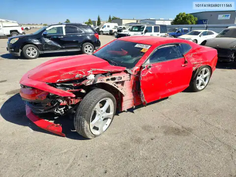 1G1FA1RSXR0111565 — 2024 Chevrolet Camaro, Передняя часть, фото до ремонта