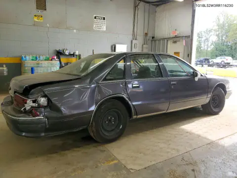 1994 Chevrolet Caprice Classic VIN 1G1BL52W3RR116230 фото 3
