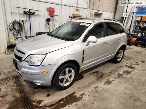 3GNFL4E51CS596821 — 2012 Chevrolet Captiva, Передняя часть, фото до ремонта