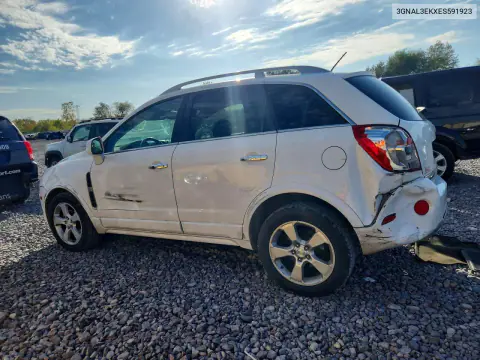 2014 Chevrolet Captiva Lt VIN 3GNAL3EKXES591923 фото 2
