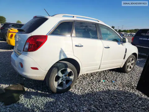 2014 Chevrolet Captiva Lt VIN 3GNAL3EKXES591923 фото 3