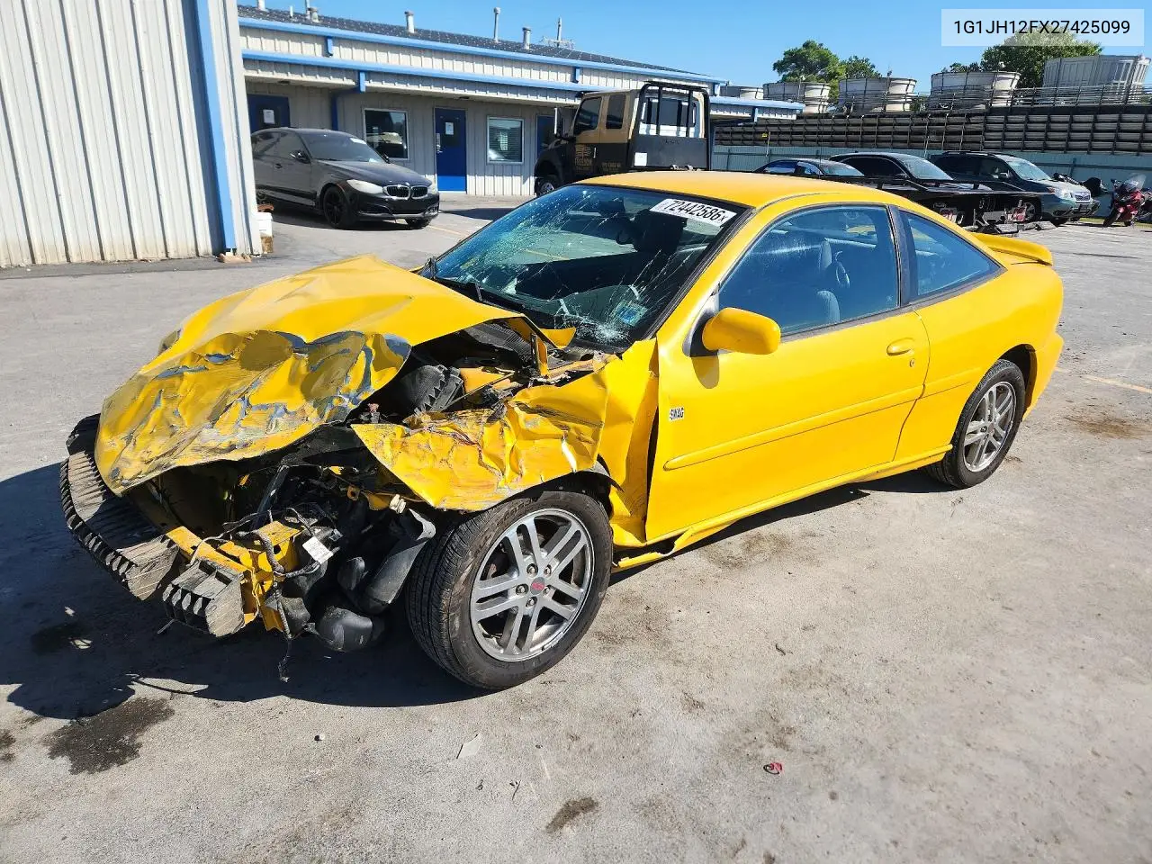 2002 Chevrolet Cavalier Ls Sport VIN 1G1JH12FX27425099 фото 1