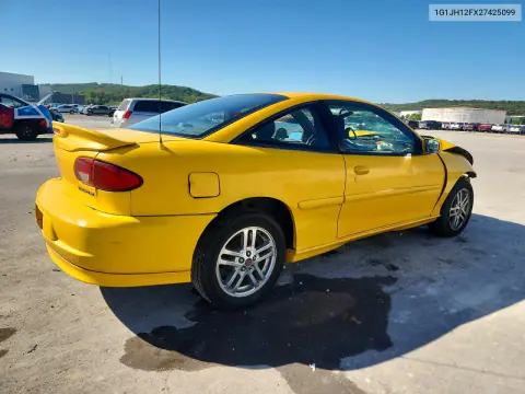 2002 Chevrolet Cavalier Ls Sport VIN 1G1JH12FX27425099 фото 3