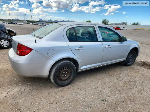 2007 Chevrolet Cobalt Ls VIN 1G1AK55F677301097 фото 3