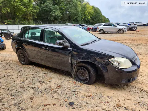 2007 Chevrolet Cobalt Ls VIN 1G1AK55F877181402 фото 4