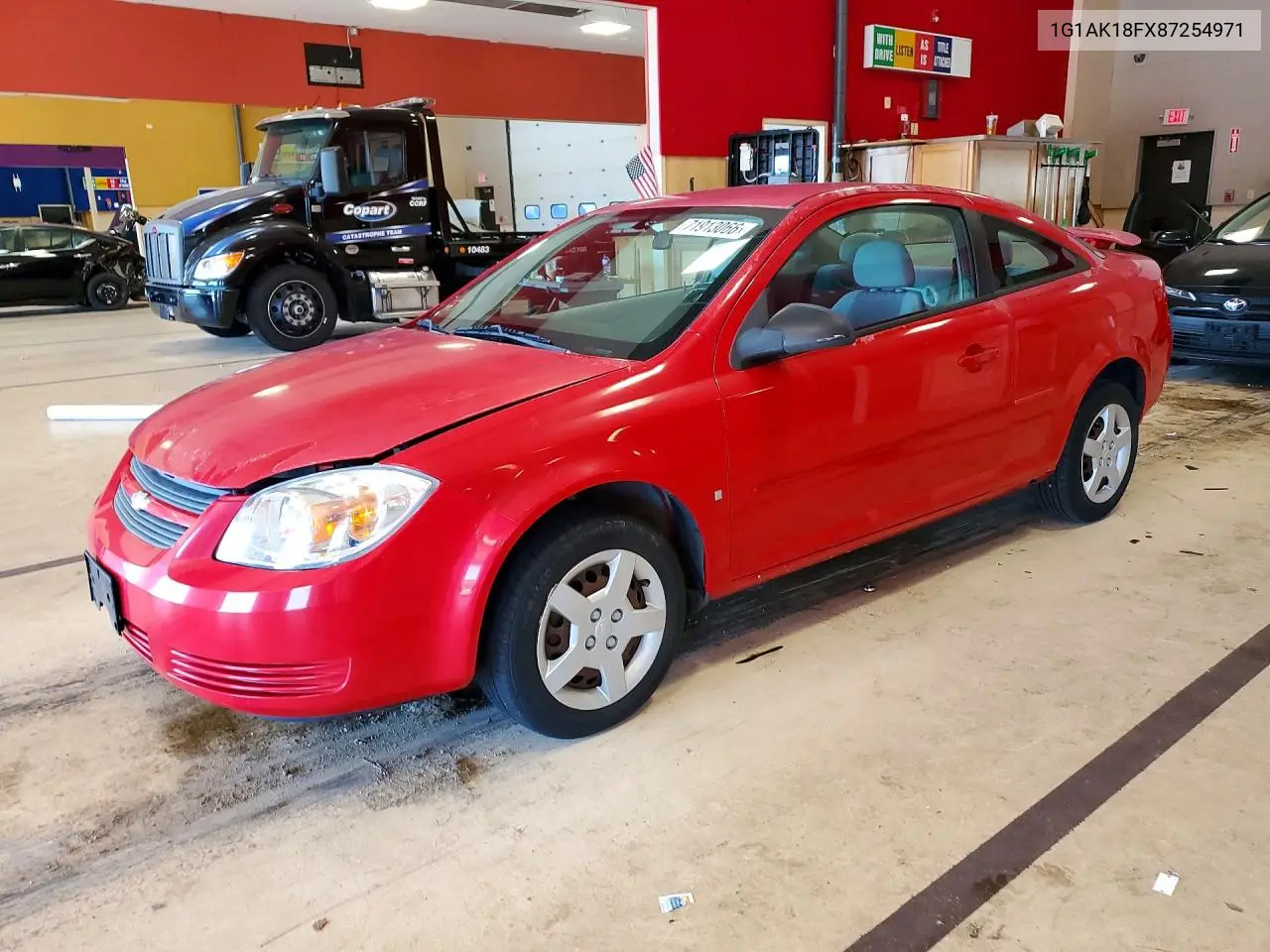 2008 Chevrolet Cobalt Ls VIN 1G1AK18FX87254971 фото 1