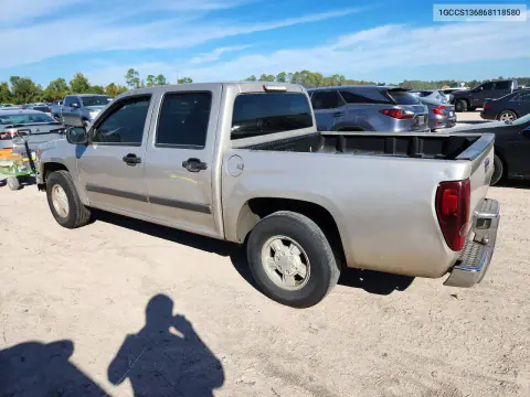 2006 Chevrolet Colorado VIN 1GCCS136868118580 фото 2
