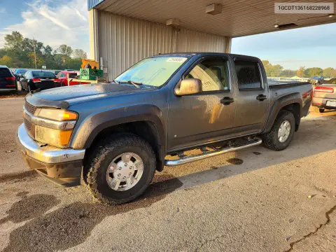 1GCDT136168228968 — 2006 Chevrolet Colorado, Повреждение корпуса, фото до ремонта