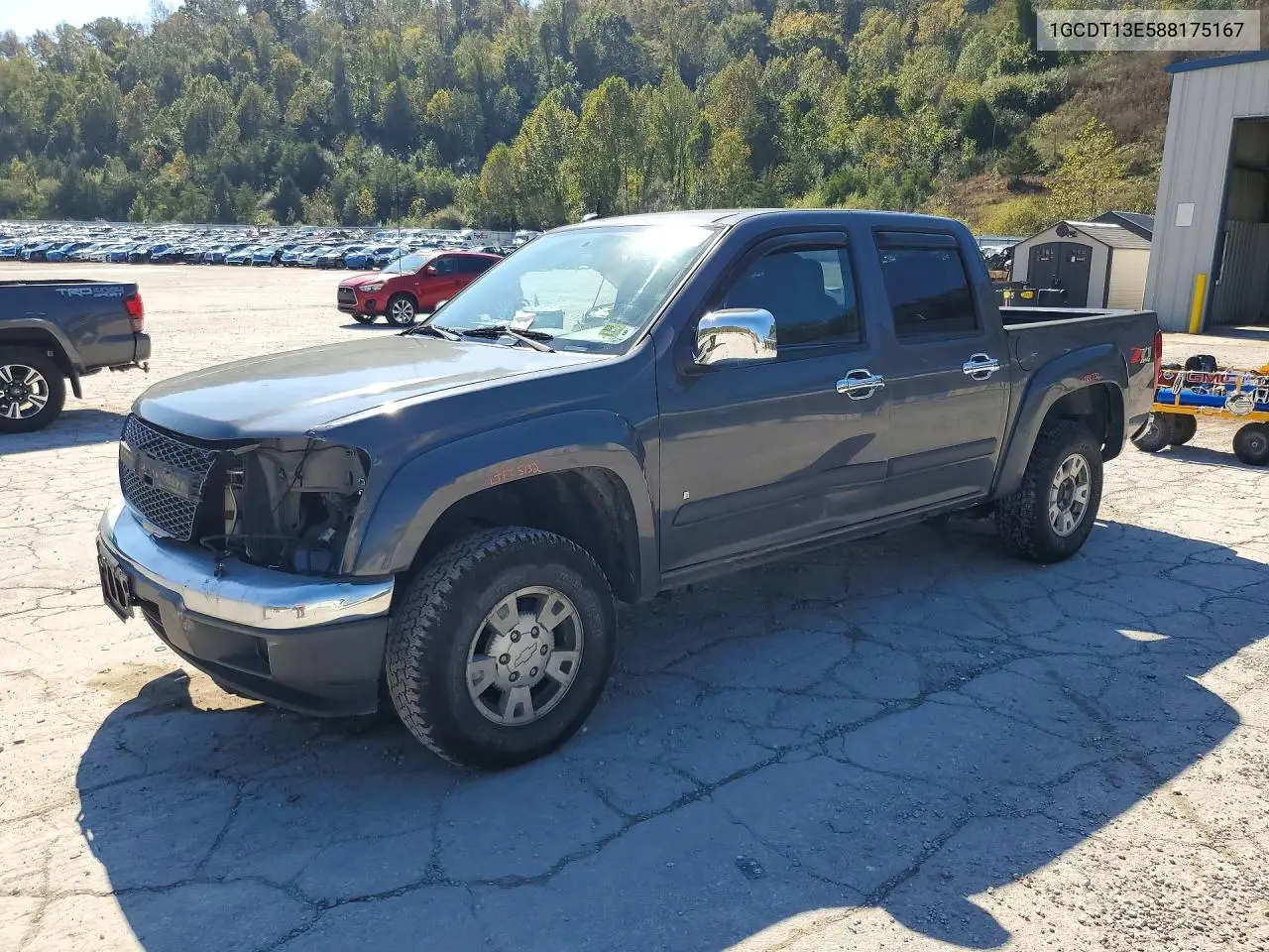 2008 Chevrolet Colorado VIN 1GCDT13E588175167 фото 1