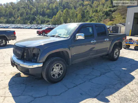 1GCDT13E588175167 — 2008 Chevrolet Colorado, Передняя часть, фото до ремонта