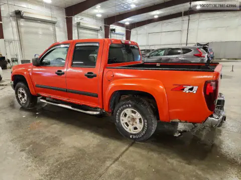 2008 Chevrolet Colorado VIN 1GCDT13E788143966 фото 2