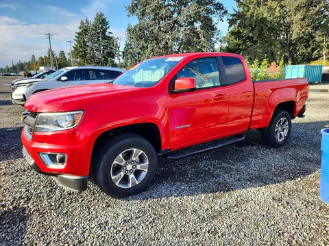 1GCHTCE34F1211672 — 2015 Chevrolet Colorado, Задняя часть (Rear End), фото до ремонта