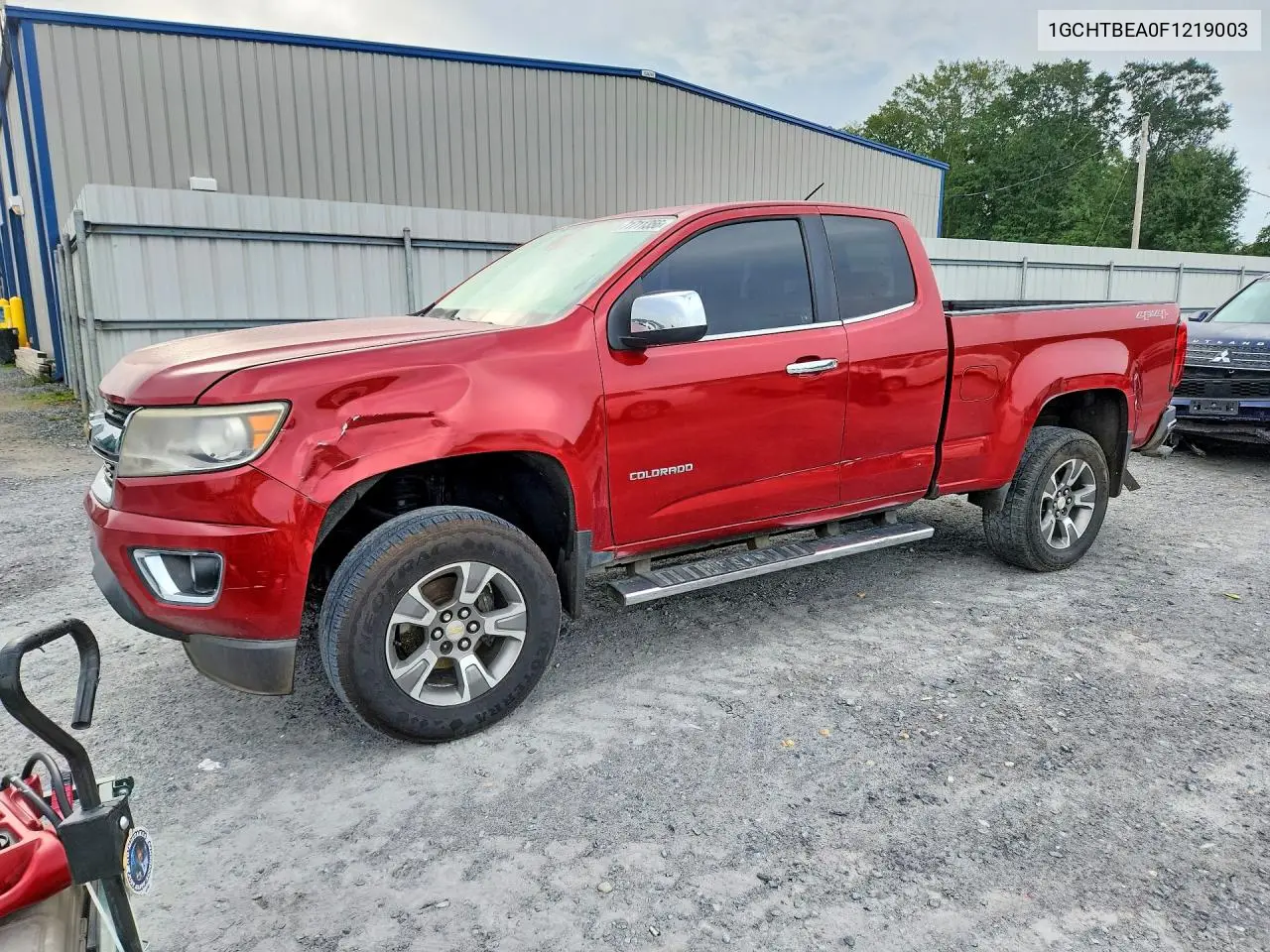 1GCHTBEA0F1219003 Chevrolet Colorado 2015 — повреждение Передняя часть, фото до ремонта