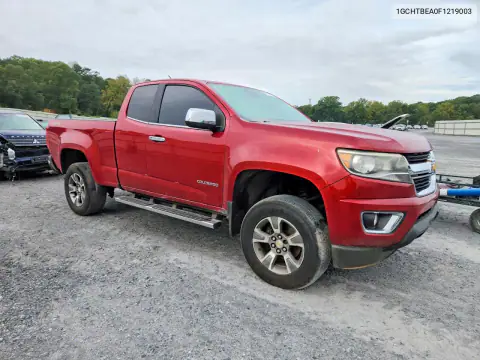 1GCHTBEA0F1219003 — 2015 Chevrolet Colorado, фото 4 с аукциона Copart 21.10.2026, Передняя часть