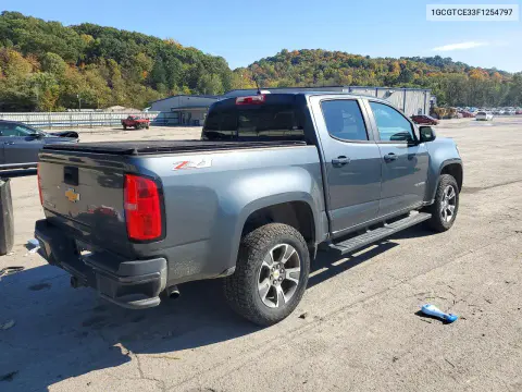 2015 Chevrolet Colorado Z71 VIN 1GCGTCE33F1254797 фото 3