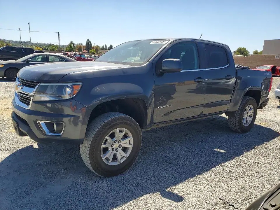 1GCGTCE34G1222121 Chevrolet Colorado 2016 — повреждение Задняя часть, фото до ремонта
