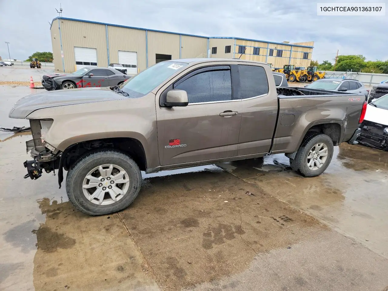 2016 Chevrolet Colorado Lt VIN 1GCHTCEA9G1363107 фото 1