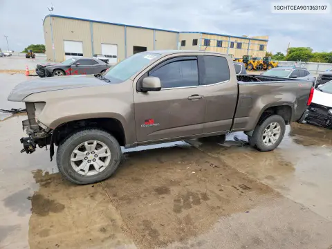 1GCHTCEA9G1363107 — 2016 Chevrolet Colorado, Передняя часть, фото до ремонта