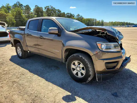 2016 Chevrolet Colorado VIN 1GCGSBE35G1384532 фото 4