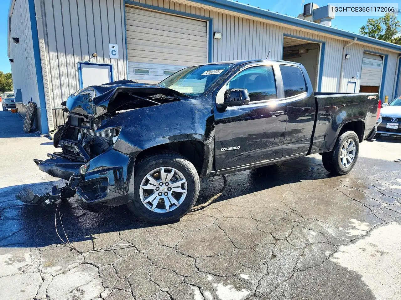 2016 Chevrolet Colorado Lt VIN 1GCHTCE36G1172066 фото 1