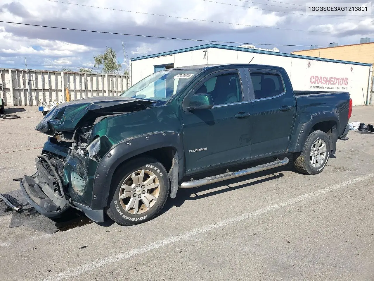 2016 Chevrolet Colorado Lt VIN 1GCGSCE3XG1213801 фото 1
