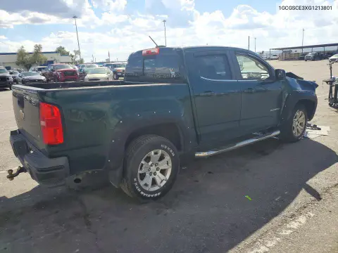 2016 Chevrolet Colorado Lt VIN 1GCGSCE3XG1213801 фото 3