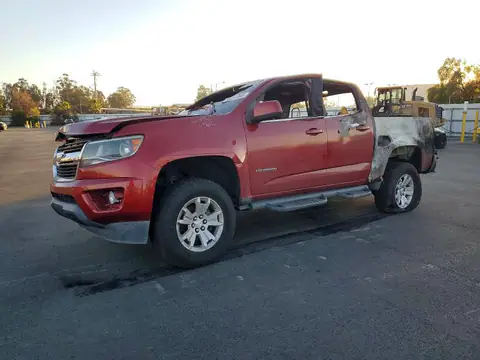 1GCGSCE3XG1305121 — 2016 Chevrolet Colorado, Пожар (Burn), фото до ремонта