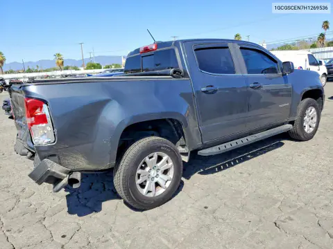 2017 Chevrolet Colorado Lt VIN 1GCGSCEN7H1269536 фото 3