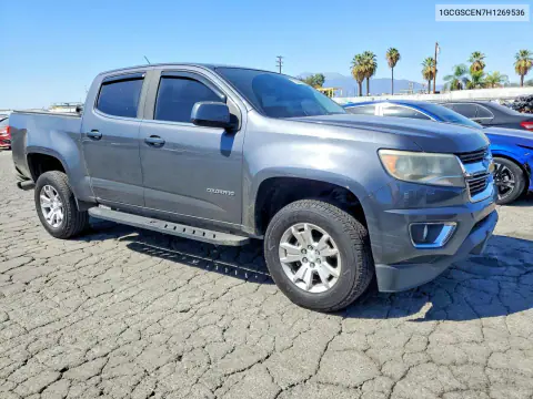 2017 Chevrolet Colorado Lt VIN 1GCGSCEN7H1269536 фото 4