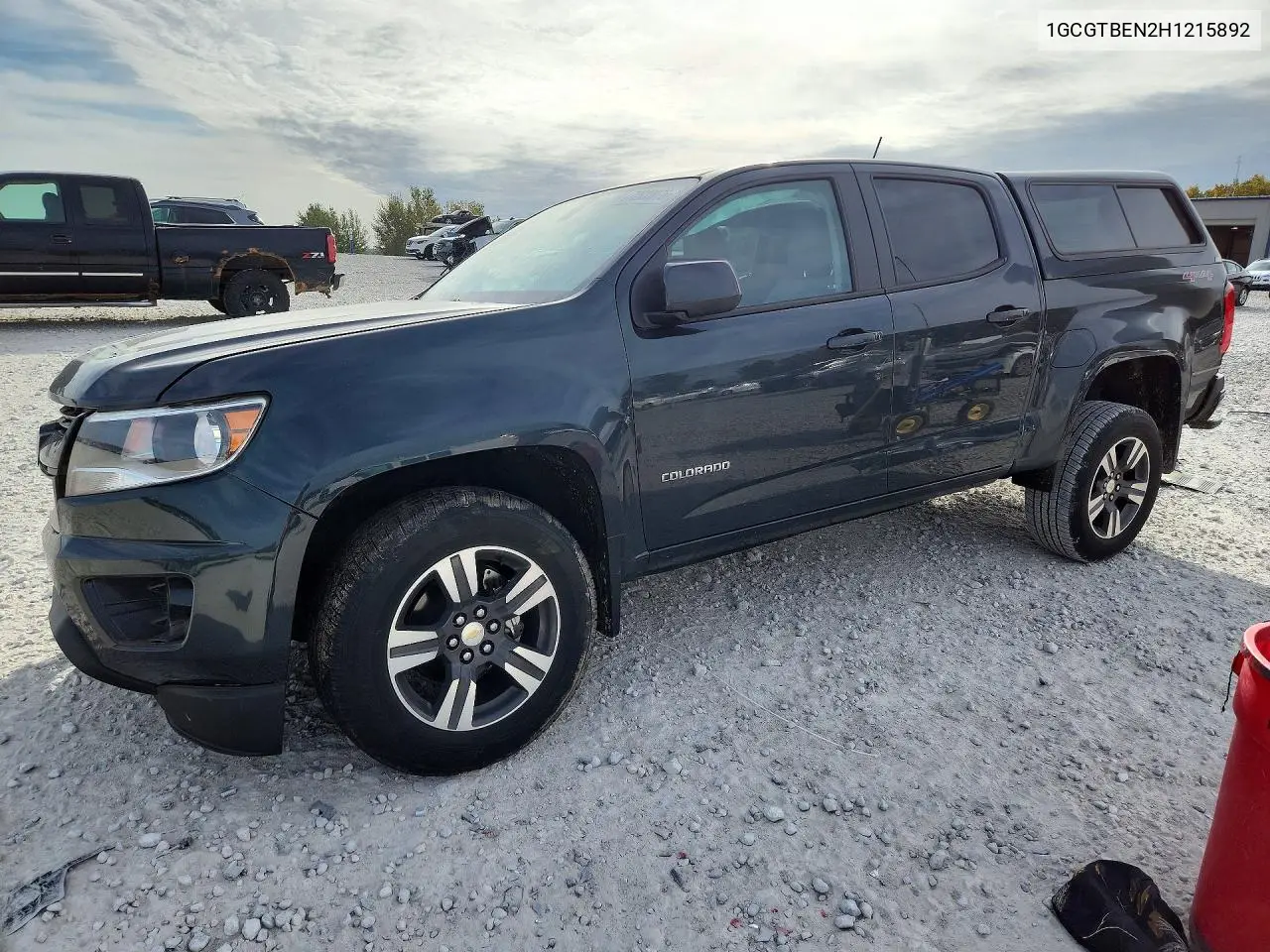 2017 Chevrolet Colorado VIN 1GCGTBEN2H1215892 фото 1