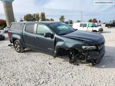 2017 Chevrolet Colorado VIN 1GCGTBEN2H1215892 фото 4
