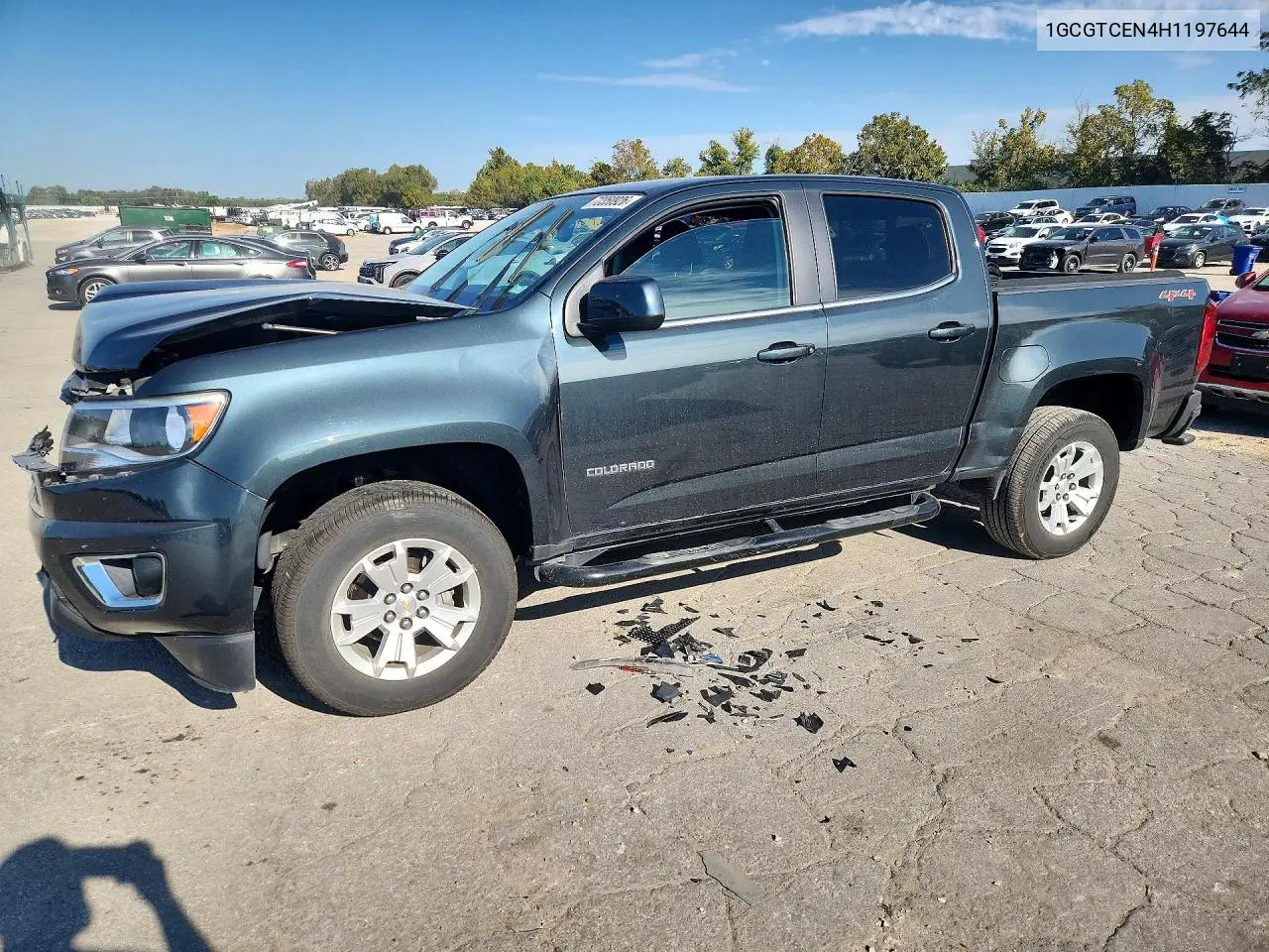 2017 Chevrolet Colorado Lt VIN 1GCGTCEN4H1197644 фото 1