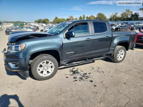 2017 Chevrolet Colorado Lt VIN 1GCGTCEN4H1197644 фото 1
