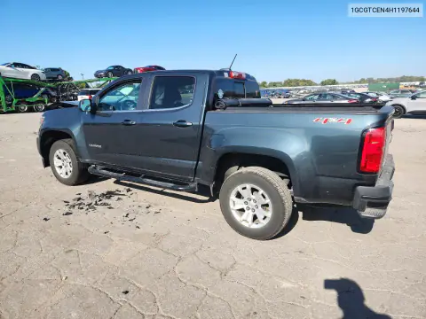 2017 Chevrolet Colorado Lt VIN 1GCGTCEN4H1197644 фото 2