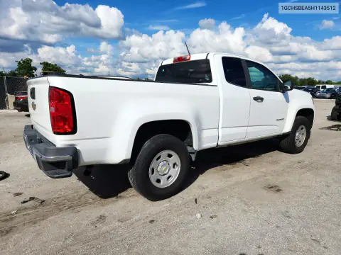 2017 Chevrolet Colorado VIN 1GCHSBEA5H1143512 фото 3
