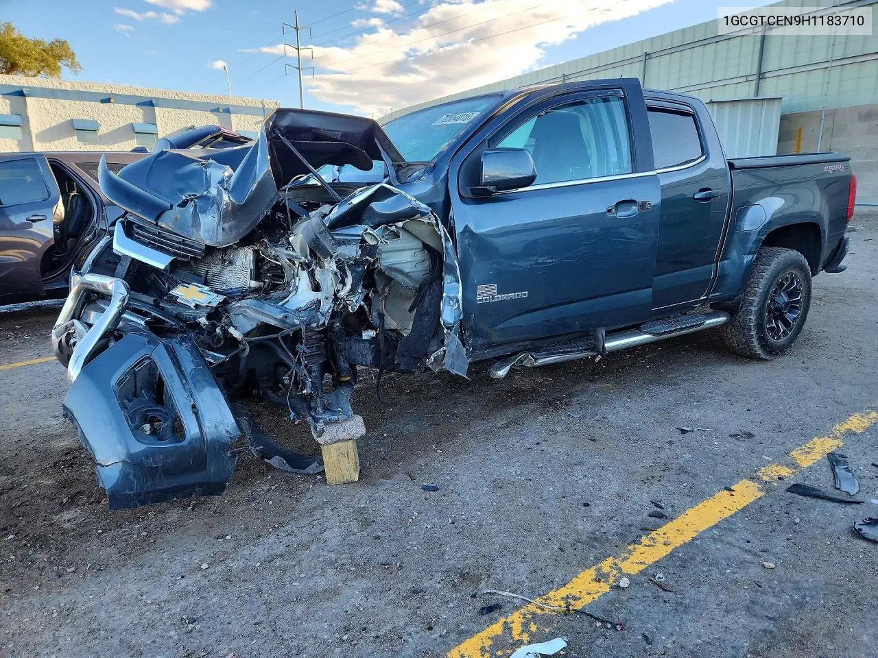 2017 Chevrolet Colorado Lt VIN 1GCGTCEN9H1183710 фото 1