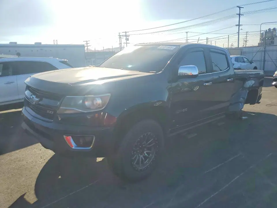 1GCGTDEN4J1206807 Chevrolet Colorado 2018 — повреждение Задняя часть, фото до ремонта