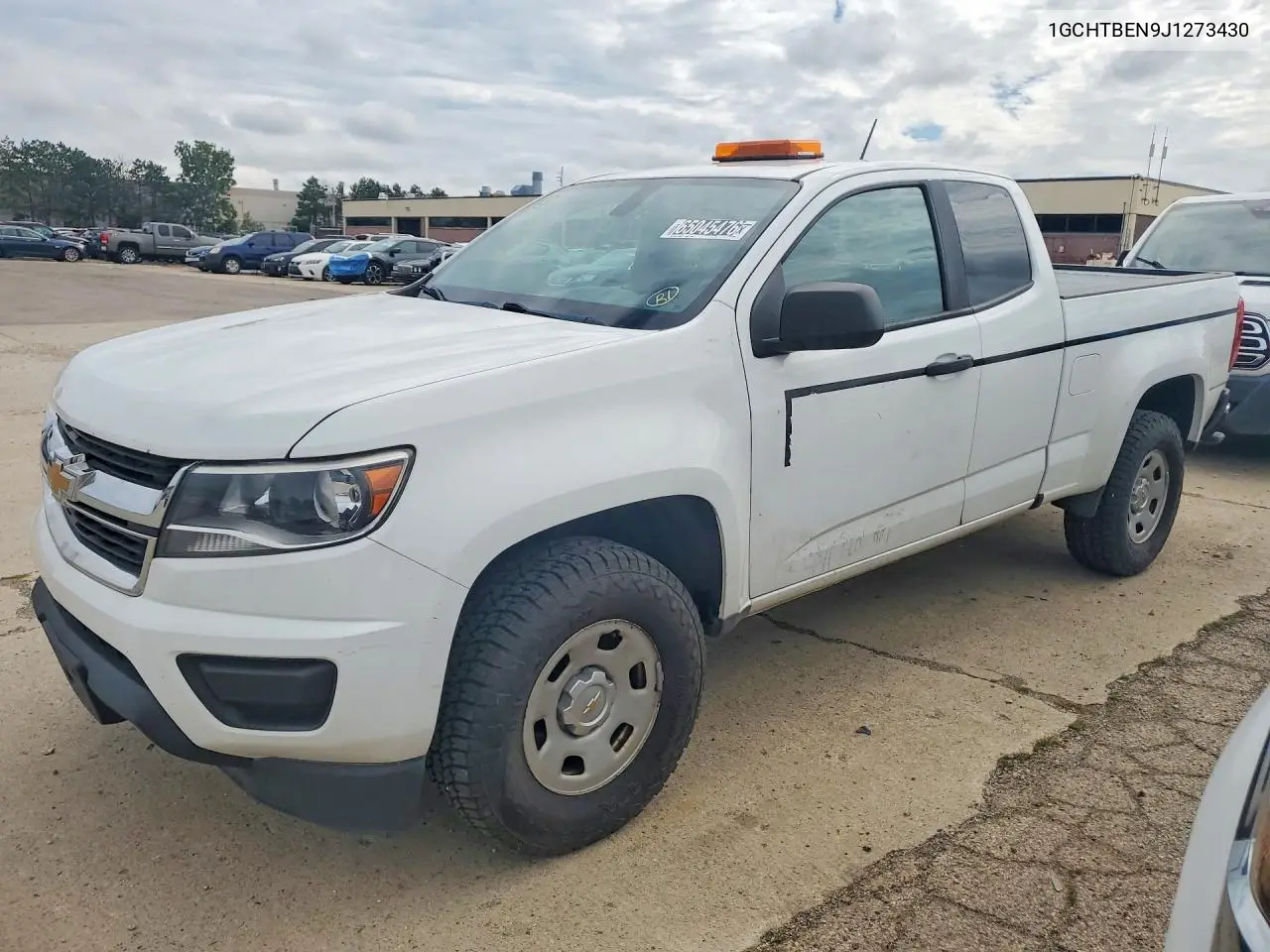 1GCHTBEN9J1273430 Chevrolet Colorado 2018 — повреждение Мелкие вмятины и царапины, фото до ремонта