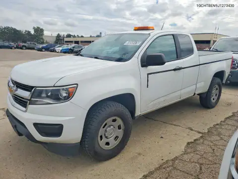 1GCHTBEN9J1273430 — 2018 Chevrolet Colorado, Мелкие вмятины и царапины, фото до ремонта